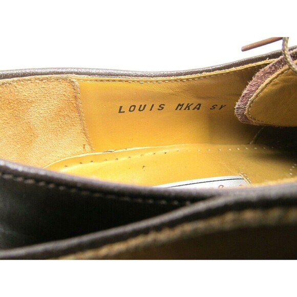 Sandro Moscoloni Louis Leather Derby Cap toe Mens Shoes Size US 8 Spain - Picture 4 of 12